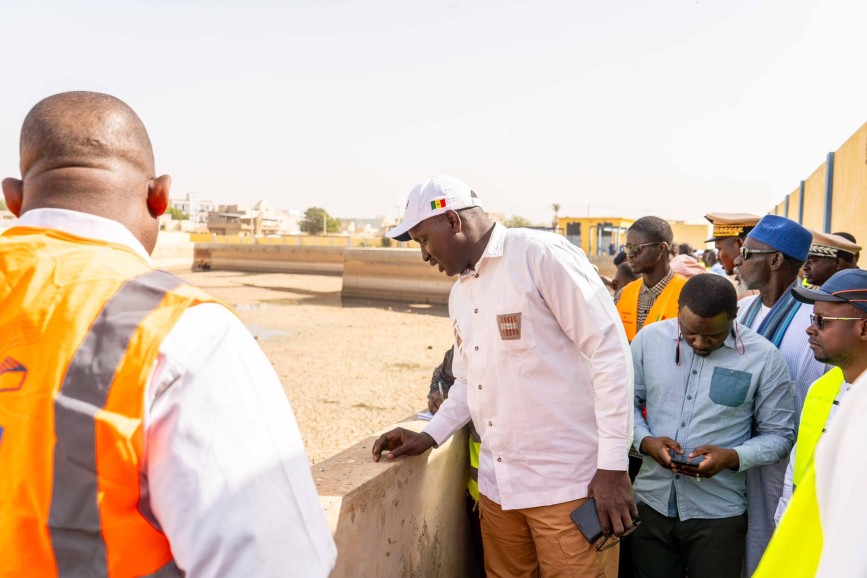 Drainage des eaux pluviales et approvisionnement en eau potable : Le ministre Cheikh Tidiane Dièye à Touba pour évaluer l’état d’avancement des travaux