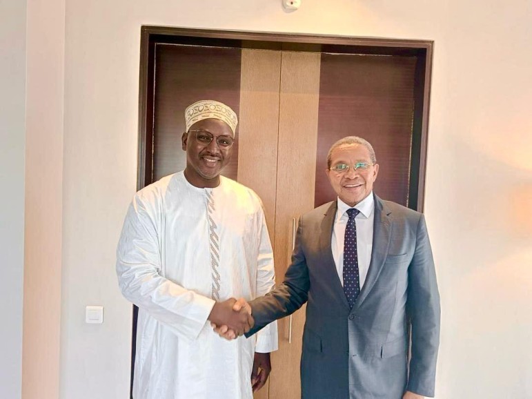 Rencontre B2B entre le Dr Cheikh Tidiane DIEYE et le Vice-Président du Panel international de Haut niveau sur les Investissements dans l’Eau en Afrique, dans le cadre de l’AMCOW