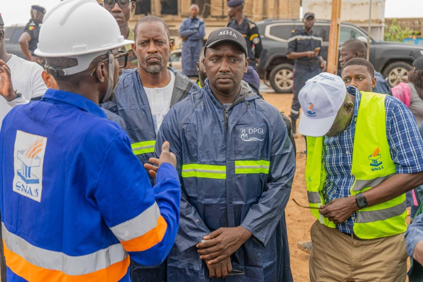 Tournée du Ministre de l’hydraulique et de l’assainissement dans les régions de Kaolack et de Kaffrine