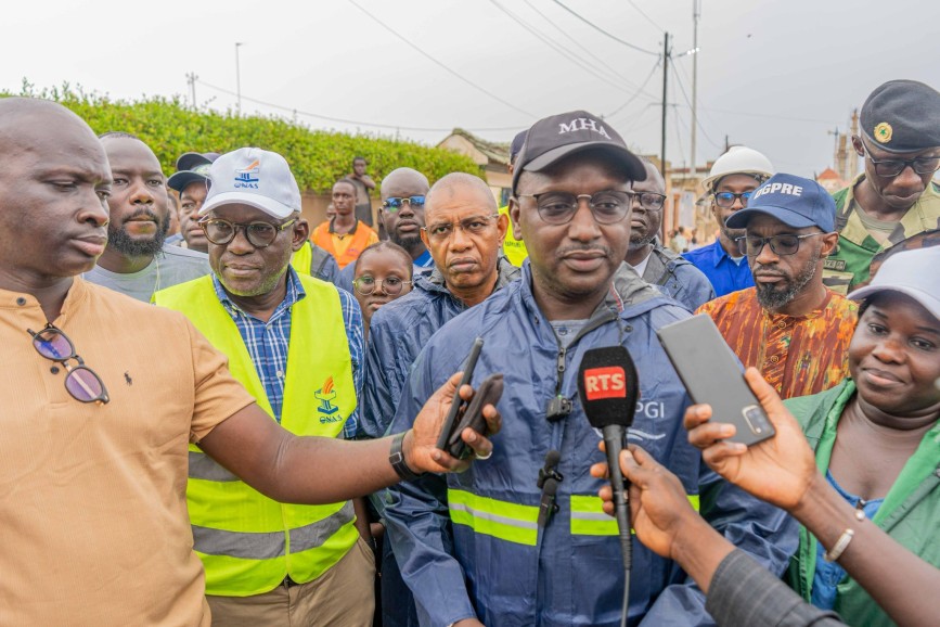 Tournée du Ministre de l’hydraulique et de l’assainissement dans les régions de Kaolack et de Kaffrine