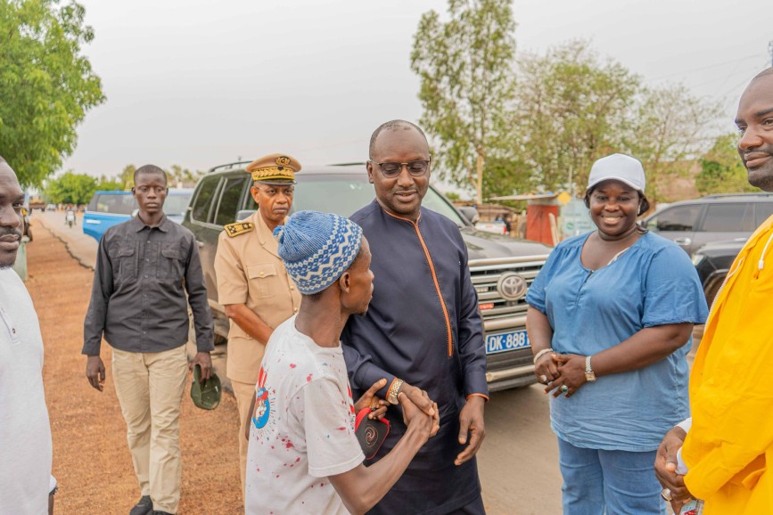 Tournée du Ministre de l’hydraulique et de l’assainissement dans les régions de Kaolack et de Kaffrine