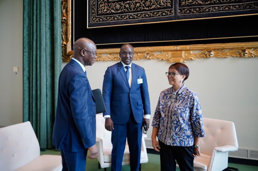 À la tribune des Nations Unies, le Ministre Dr Cheikh tidiane DIEYE plaide pour une mobilisation internationale autour de l’ODD6