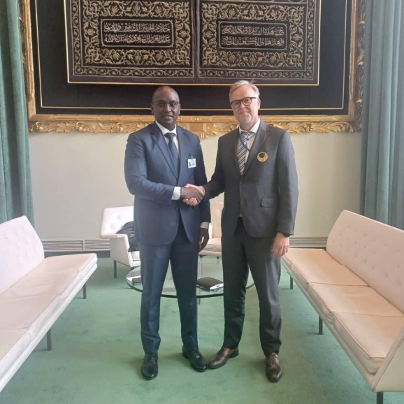 À la tribune des Nations Unies, le Ministre Dr Cheikh tidiane DIEYE plaide pour une mobilisation internationale autour de l’ODD6