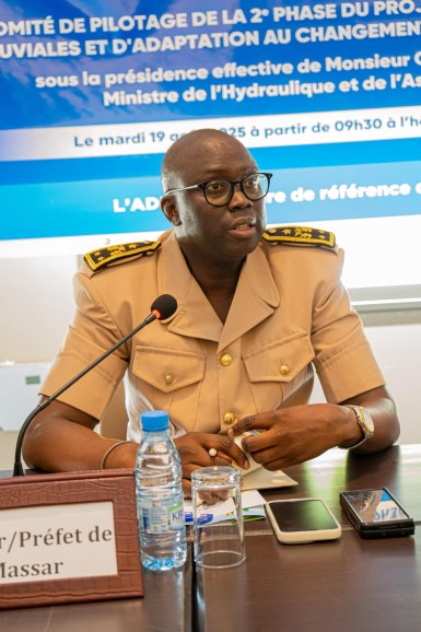 Première réunion du Comité de Pilotage de la phase 2 du PROGEP (Projet de Gestion des Eaux pluviales)
