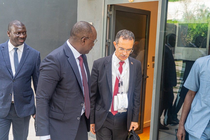 Le Ministre de l’Hydraulique et de l’Assainissement, a reçu son homologue tunisien