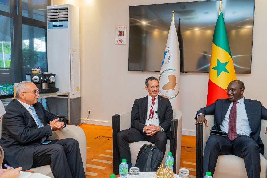 Le Ministre de l’Hydraulique et de l’Assainissement, a reçu son homologue tunisien