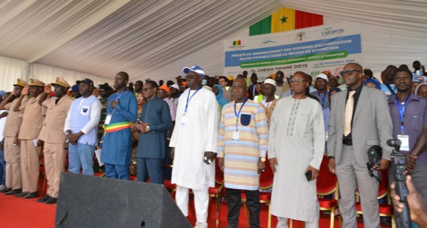 Ziguinchor : l’accès à l’eau potable, un levier de développement durable et inclusif