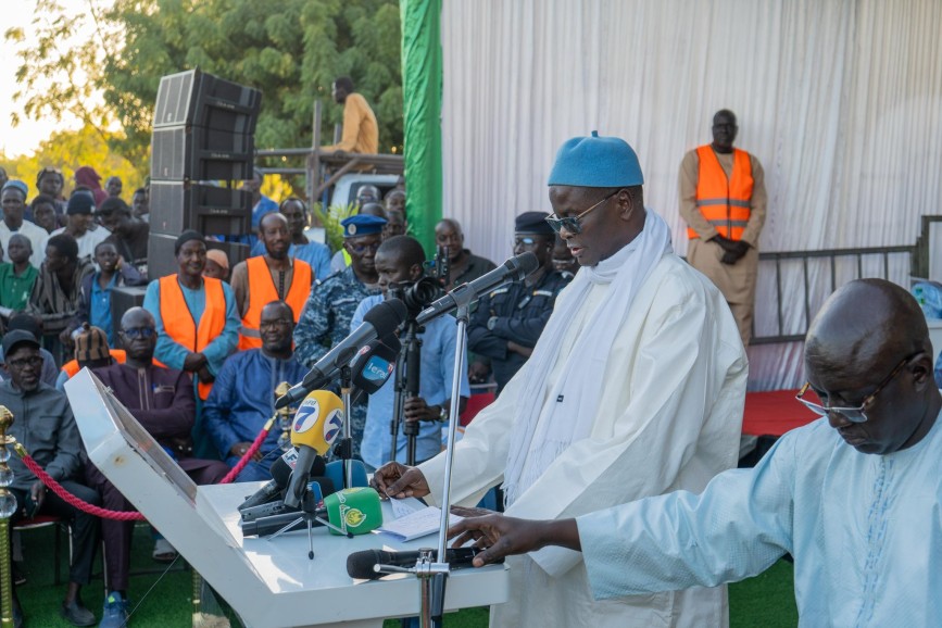 Lancement des travaux de drainage des eaux pluviales à Touba