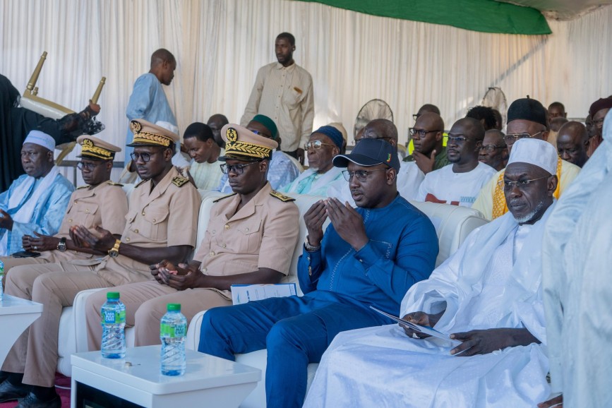 Lancement des travaux de drainage des eaux pluviales à Touba