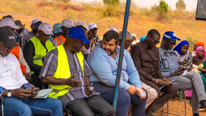 Inauguration des stations de traitement des boues de vidange de Malem Hodar et Birkelane