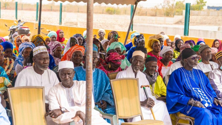 Inauguration des stations de traitement des boues de vidange de Malem Hodar et Birkelane