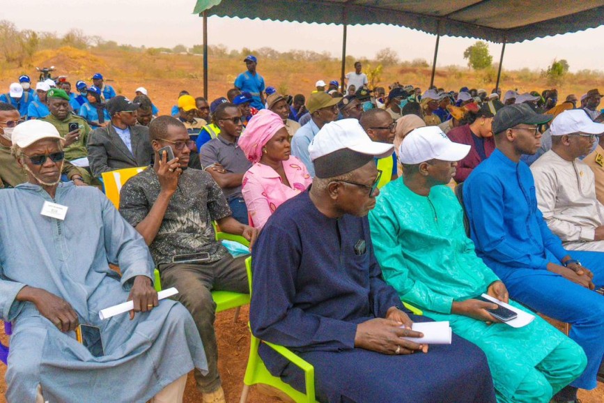 Inauguration des stations de traitement des boues de vidange de Malem Hodar et Birkelane
