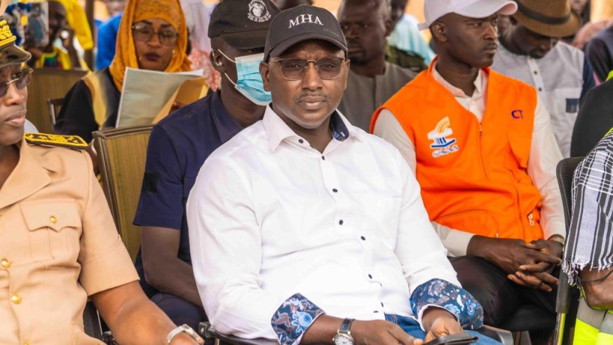 Inauguration des stations de traitement des boues de vidange de Malem Hodar et Birkelane