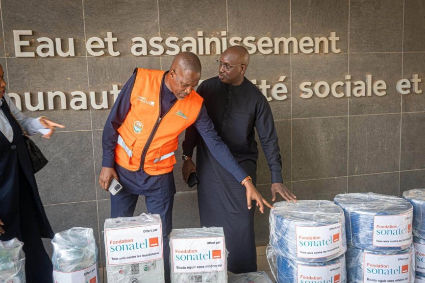 Lutte contre les inondations – le Ministère de l’Hydraulique et de l’Assainissement renforce son dispositif opérationnel avec l’appui de la Fondation Sonatel