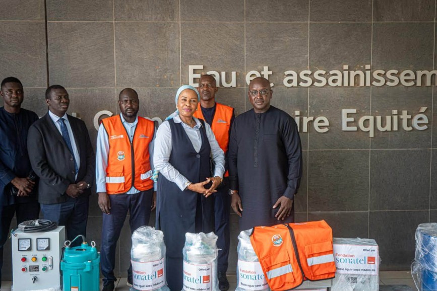 Lutte contre les inondations – le Ministère de l’Hydraulique et de l’Assainissement renforce son dispositif opérationnel avec l’appui de la Fondation Sonatel