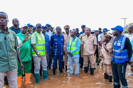 Inondations à Dakar: le Premier Ministre en visite sur plusieurs sites touchés par les inondations.